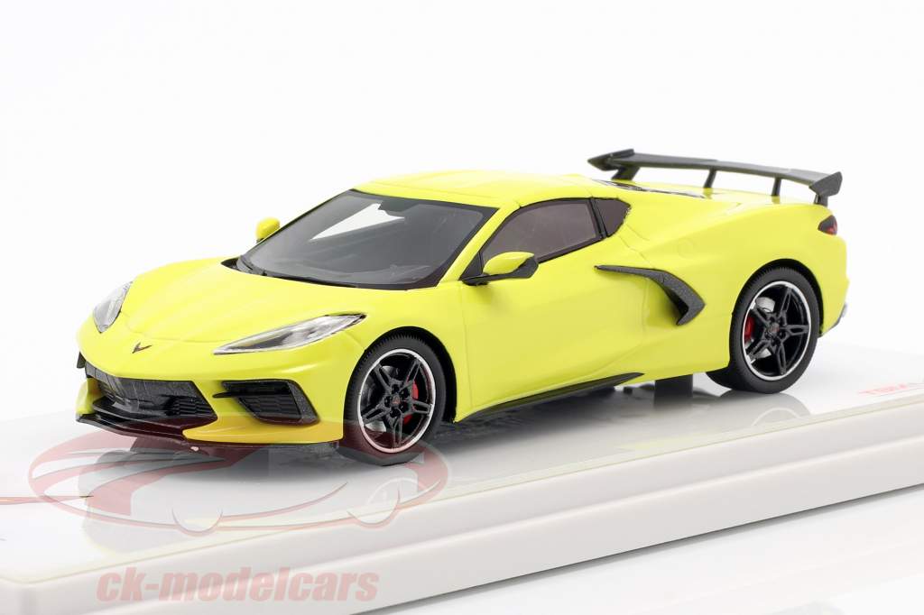 Chevrolet Corvette C8 Stingray Год постройки 2020 желтый металлический 1:43 TrueScale