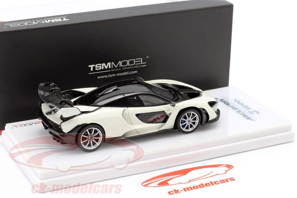 McLaren Senna Byggeår 2018 hvid 1:43 TrueScale