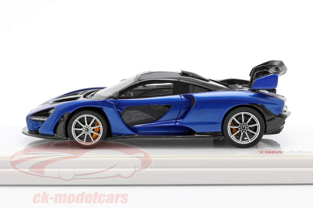 McLaren Senna 建设年份 2018 antares 蓝色 / 黑色 1:43 TrueScale
