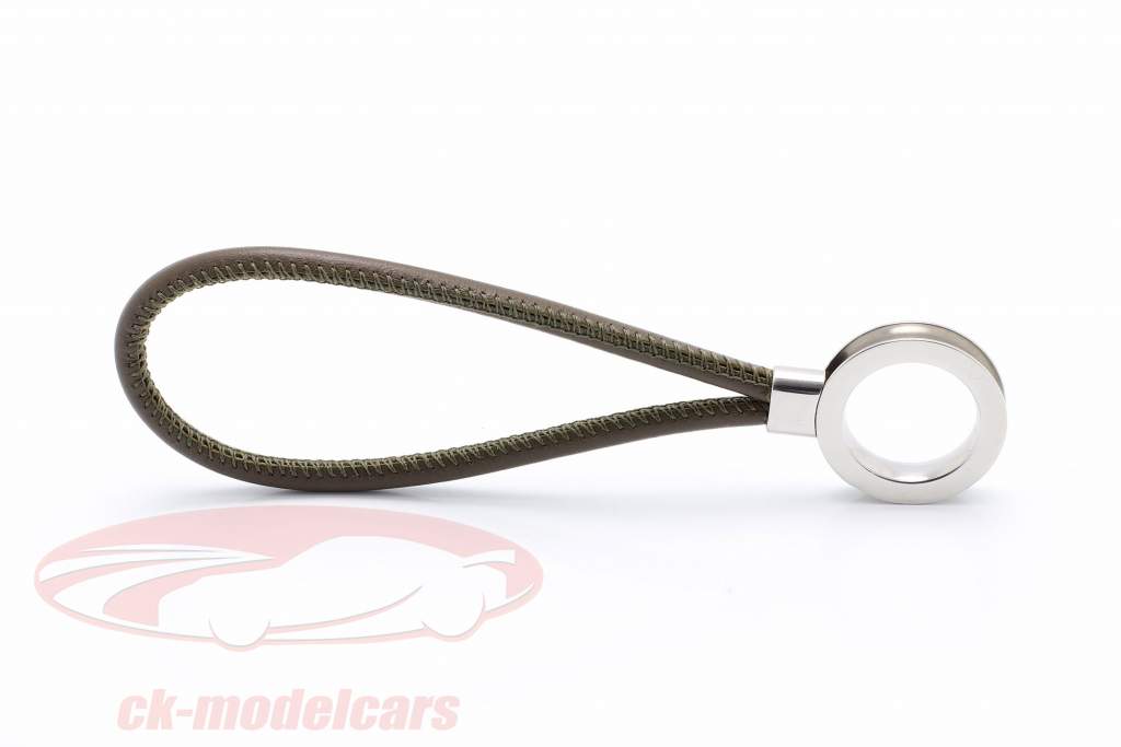 Porsche Key ring with leather loop