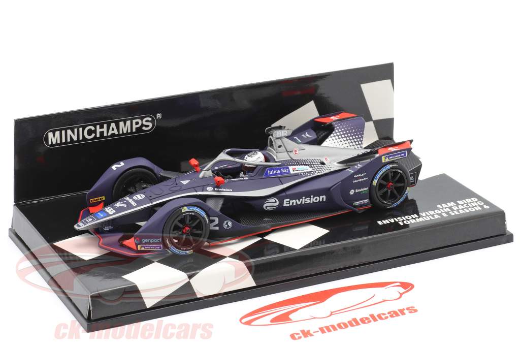 Sam Bird Envision Virgin Racing #2 formula E 2019/20 1:43 Minichamps