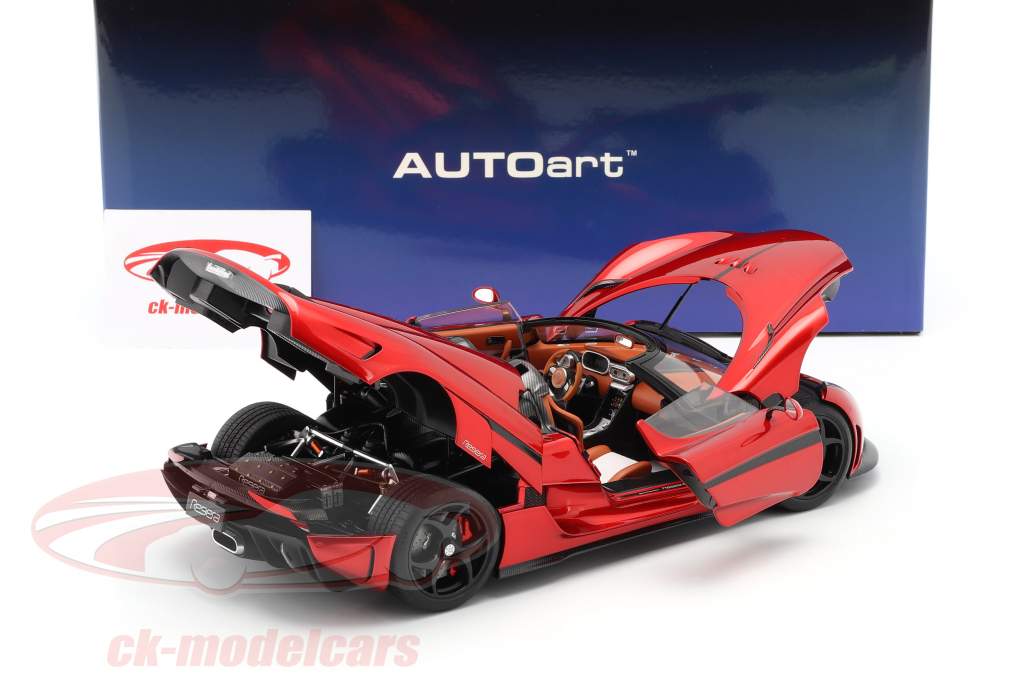 Koenigsegg Regera Año de construcción 2016 dulce rojo 1:18 AUTOart
