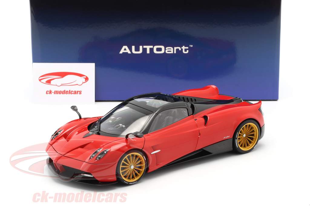 Pagani Huayra Roadster Anno di costruzione 2017 rosso 1:18 AUTOart