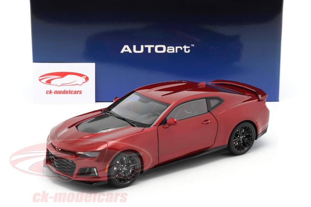 Chevrolet Camaro ZL1 year 2017 red 1:18 AUTOart