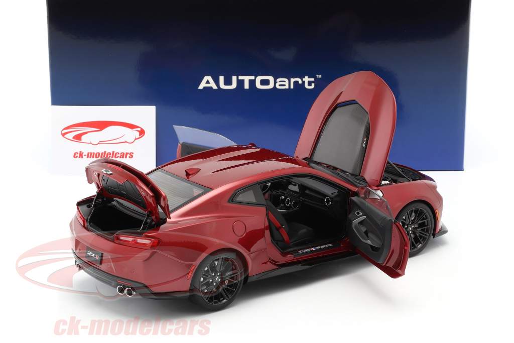 Chevrolet Camaro ZL1 Bouwjaar 2017 rood 1:18 AUTOart