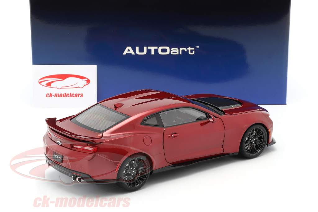 Chevrolet Camaro ZL1 year 2017 red 1:18 AUTOart