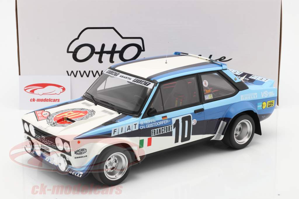 Fiat 131 Abarth #10 Gagnant Rallye Monte Carlo 1980 Röhrl, Geistdörfer 1:12 OttOmobile