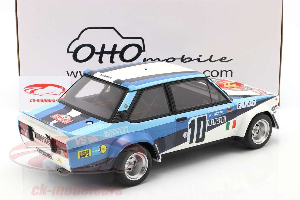 Fiat 131 Abarth #10 Gagnant Rallye Monte Carlo 1980 Röhrl, Geistdörfer 1:12 OttOmobile