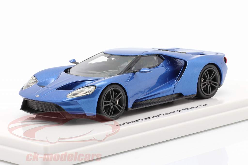 Ford GT Showcar синий металлический 1:43 TrueScale