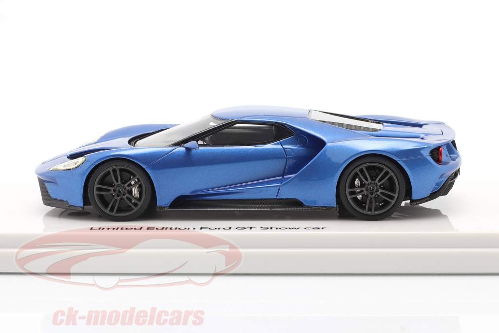 Ford GT Showcar blue metallic 1:43 TrueScale