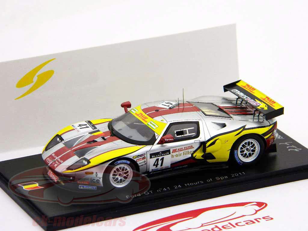 Ford GT #41 24h Spa 2011 Hirschi, Palttala, Leclerc 1:43 Spark