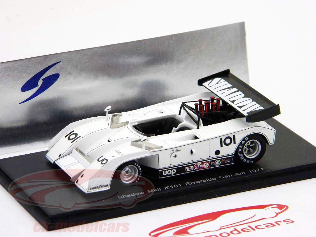 Shadow MKII #101 Riverside Can-Am 1971 Jackie Oliver 1:43 Spark