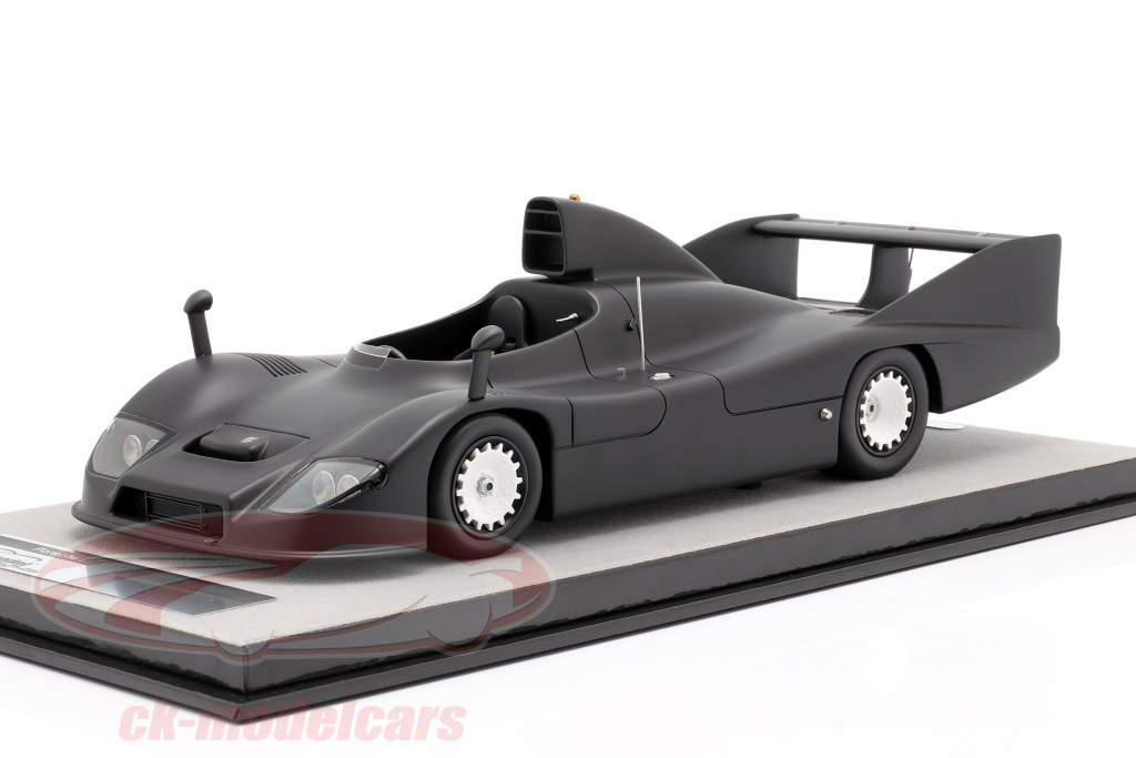 Porsche 936 teste versão 1977 fosco Preto 1:18 Tecnomodel