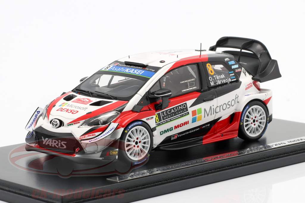 Toyota Yaris WRC #8 3. Rallye Monte Carlo 2019 Tänak, Järveoja 1:43 Spark