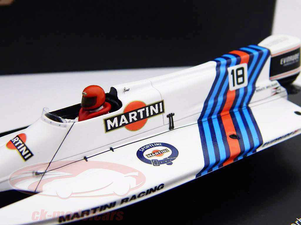 Martini Racing F1 Powerboat Renato Molinari Spark 1984 1:43