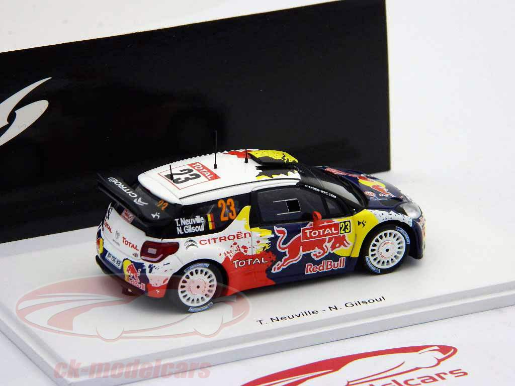 Citroen DS3 #23 WRC Rallye Monte Carlo 2012 T. Neuville, N. Gilsoul 1:43 Spark