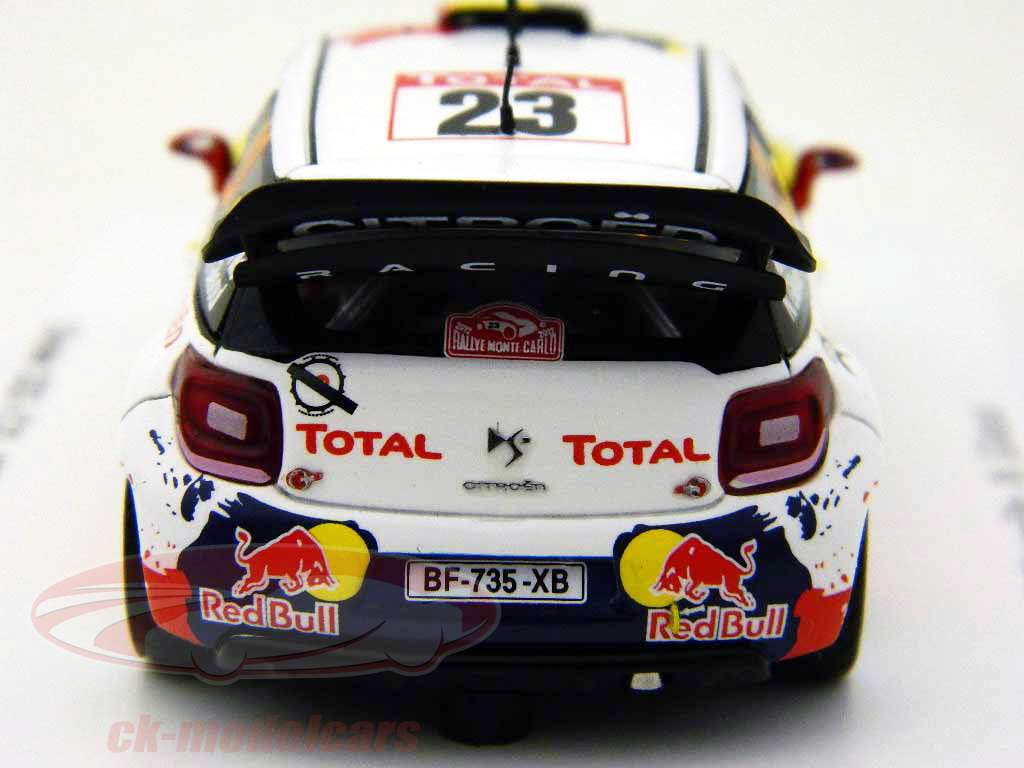 Citroen DS3 #23 WRC Rallye Monte Carlo 2012 T. Neuville, N. Gilsoul 1:43 Spark