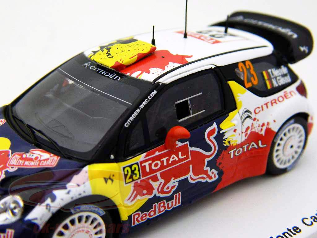 Citroen DS3 #23 WRC Rallye Monte Carlo 2012 T. Neuville, N. Gilsoul 1:43 Spark
