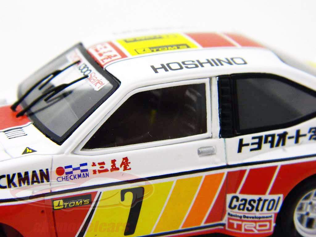 Spark 1:43 Toyota Starlet #7 1978 K. Hoshino R70236 model