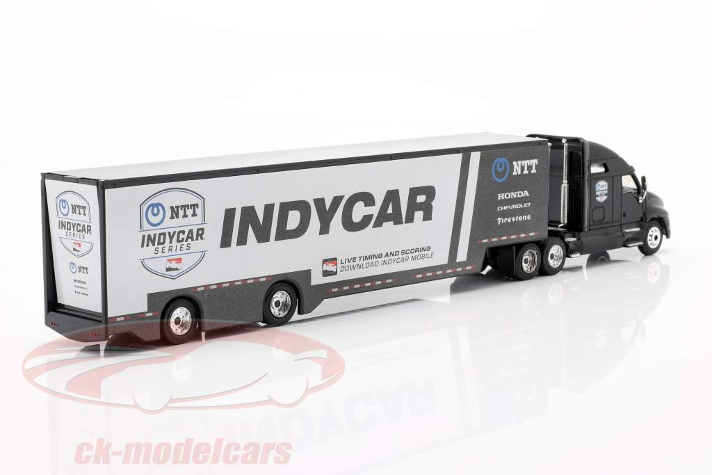 Kenworth T2000 hold Transportør Indycar Series 2020 sort / sølv 1:64 Greenlight