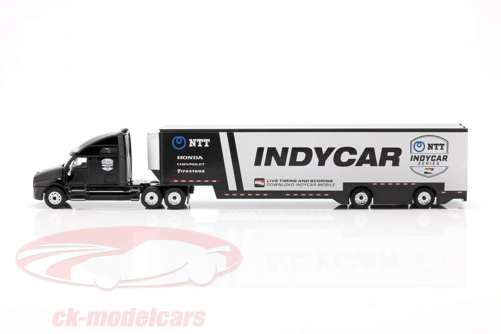 Kenworth T2000 hold Transportør Indycar Series 2020 sort / sølv 1:64 Greenlight