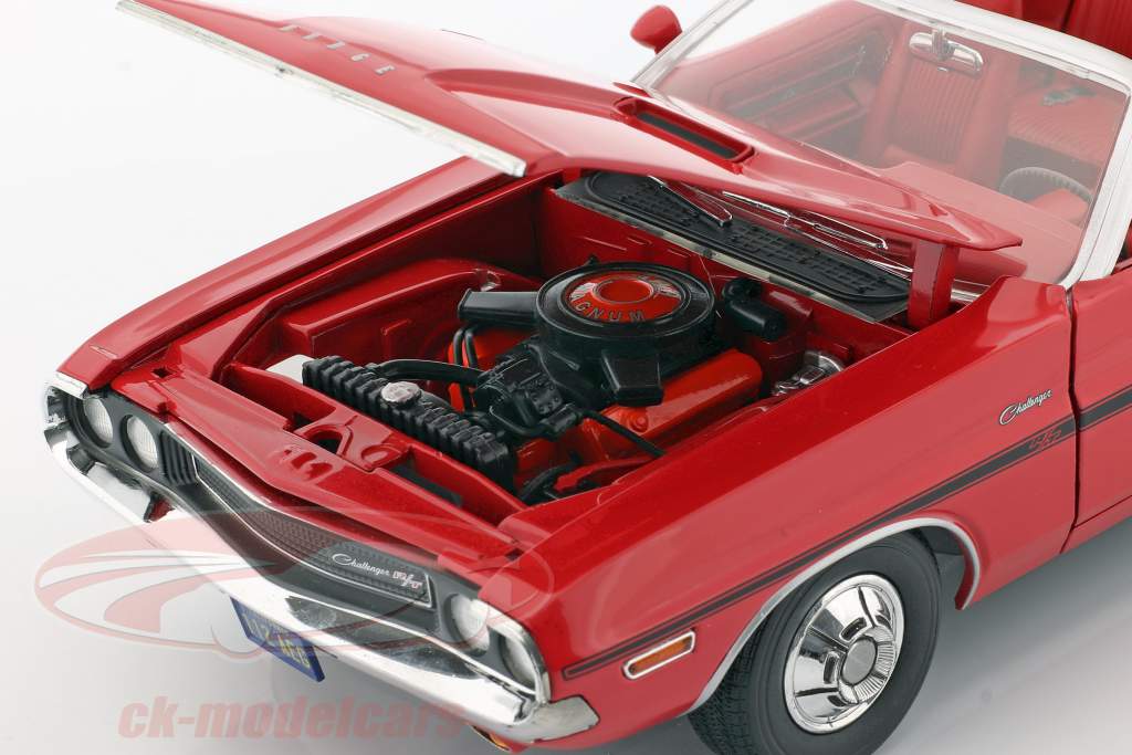 Dodge Challenger R/T 1970 TV-Serie The Mod Squad (1968-1973) rot 1:18 Greenlight