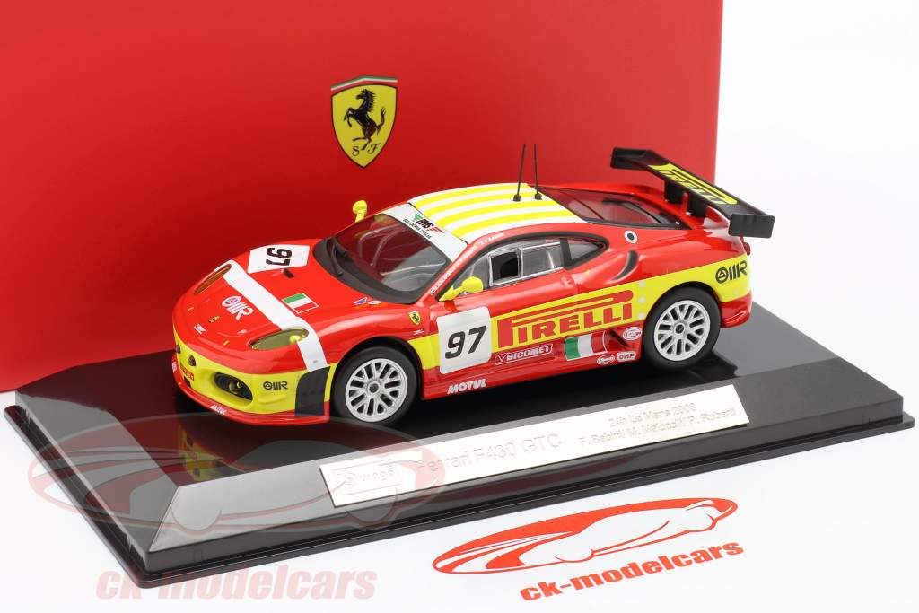 Ferrari F430 GTC #97 24h LeMans 2008 Ruberti, Bubini, Malocelli 1:43 Bburago
