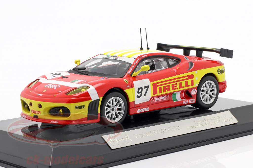 Ferrari F430 GTC #97 24h LeMans 2008 Ruberti, Bubini, Malocelli 1:43 Bburago