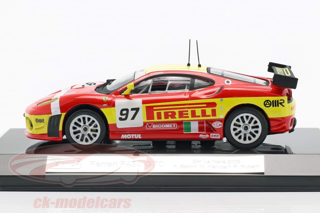 Ferrari F430 GTC #97 24h LeMans 2008 Ruberti, Bubini, Malocelli 1:43 Bburago