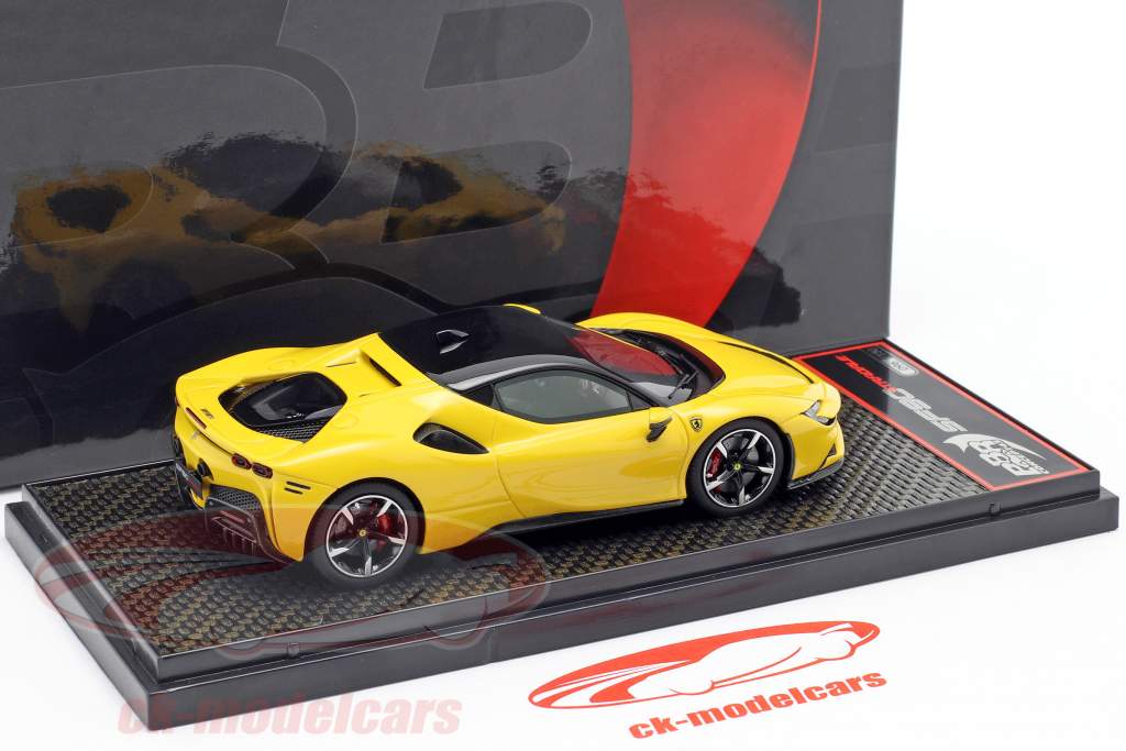 Ferrari SF90 Stradale Année de construction 2019 modena Jaune 1:43 BBR