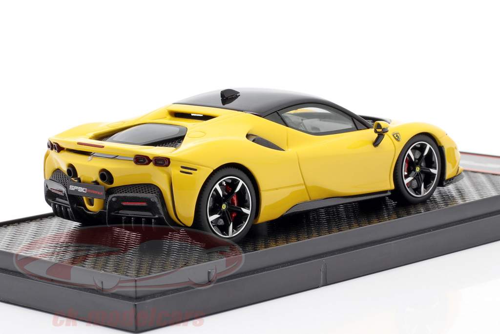 Ferrari SF90 Stradale Byggeår 2019 modena gul 1:43 BBR