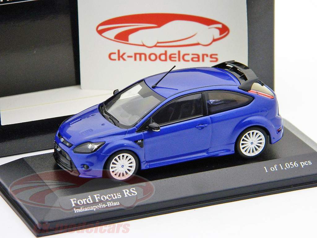 Ford Focus RS построен в 2009 году синий / голубой 1:43 Minichamps