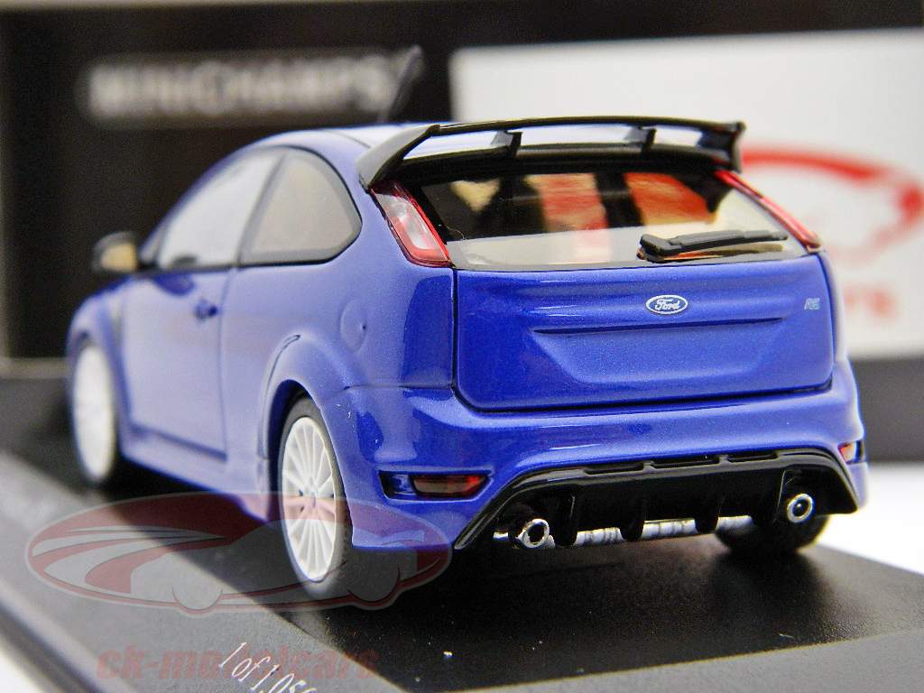 Ford Focus RS построен в 2009 году синий / голубой 1:43 Minichamps