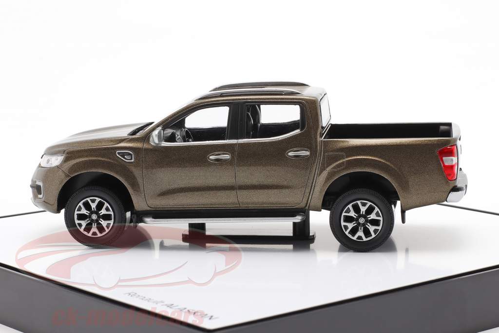 Renault Alaskan Année de construction 2017 marron métallique 1:43 Norev