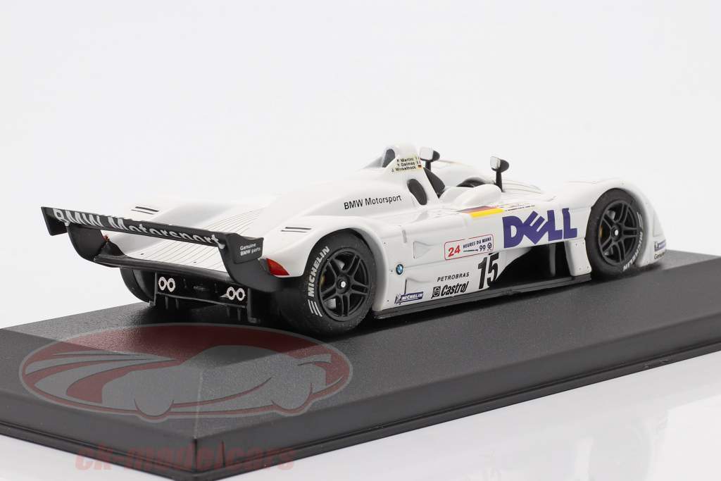 Ixo 1:43 BMW V12 LMR #15 勝者 24h LeMans 1999 Winkelhock