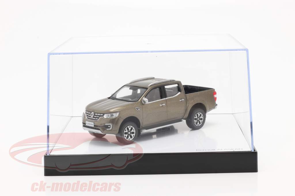 Renault Alaskan Année de construction 2017 marron métallique 1:43 Norev