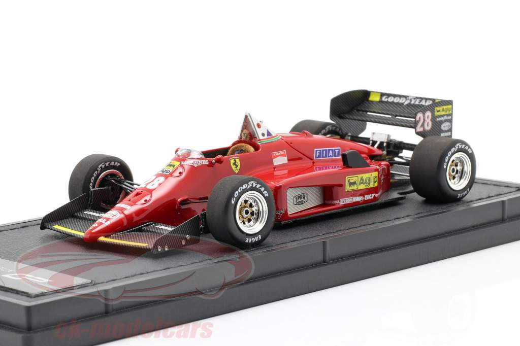 Rene Arnoux Ferrari 156/85 #28 formule 1 1985 1:43 GP Replicas