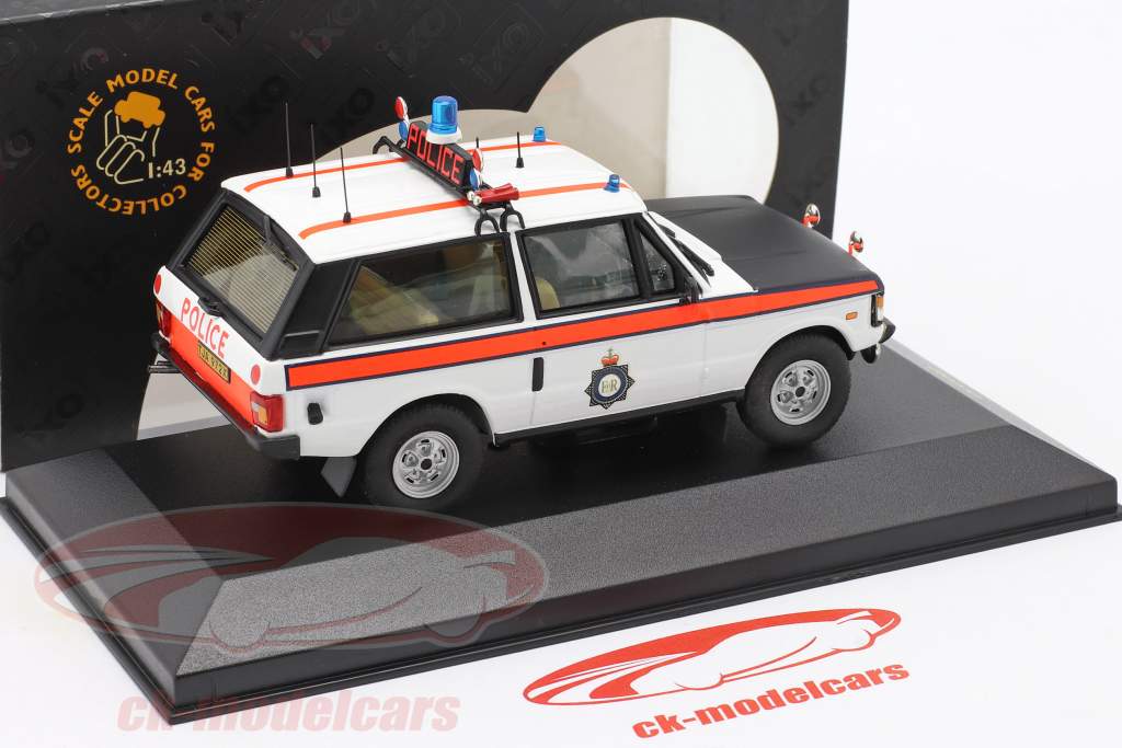Range Rover Manchester Polizei weiß / orange 1:43 Ixo