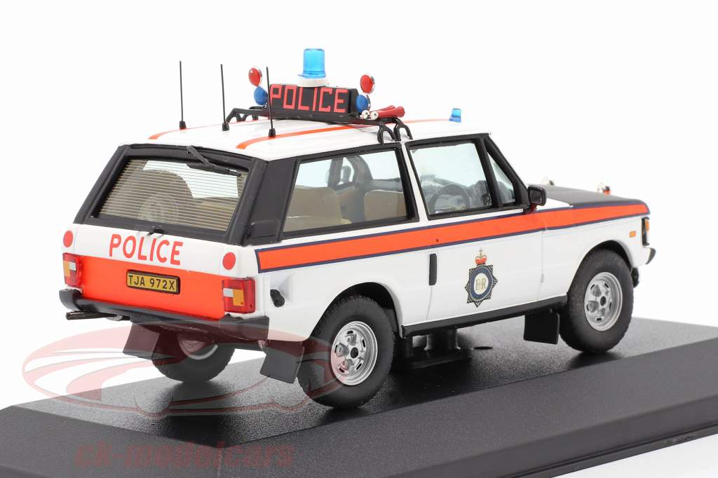Range Rover Manchester 警察 白い / オレンジ 1:43 Ixo
