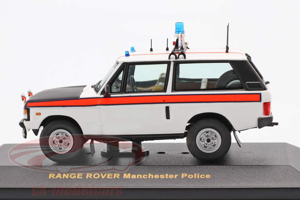 Range Rover Manchester Polizei weiß / orange 1:43 Ixo