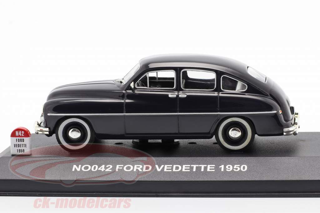 Ford Vedette Год постройки 1950 черный 1:43 Nostalgie