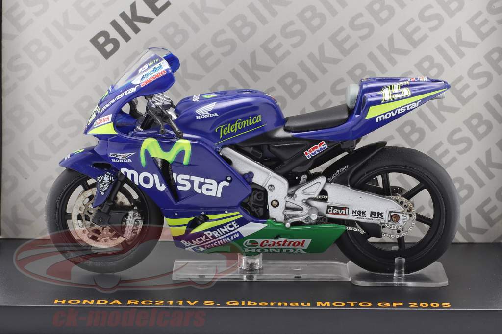 Sete Gibernau Honda RC211V #15 MotoGP 2005 1:25 Ixo