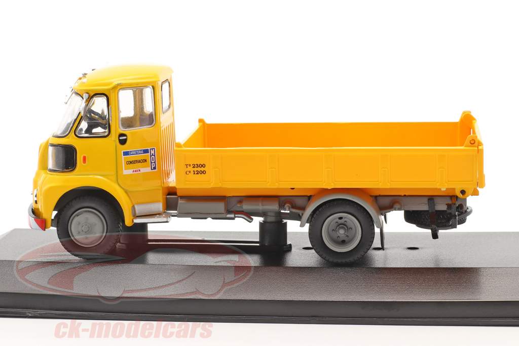 Sava BMC S-66 Lastbil MOP Byggeår 1962 gul 1:43 Altaya