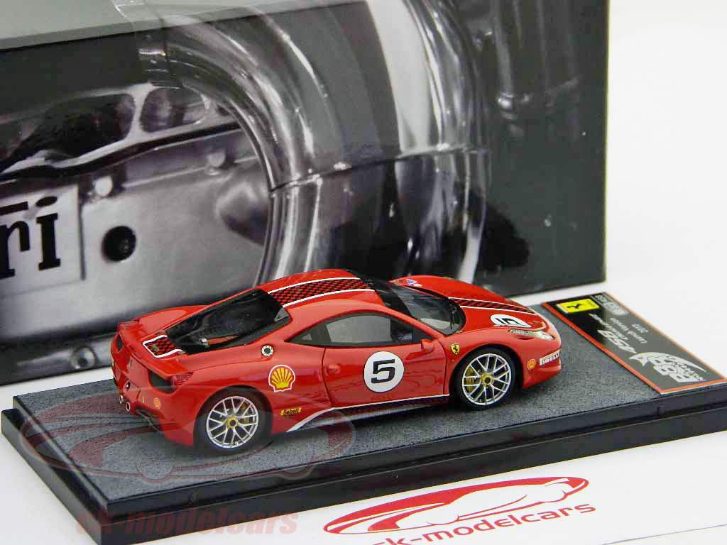 Ferrari 458 Challenge #5 Launch Version 2010 red 1:43 BBR