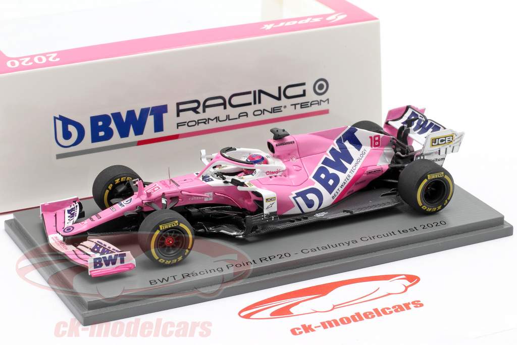 Lance Stroll Racing Point RP20 #18 Test Barcelona formel 1 2020 1:43 Spark