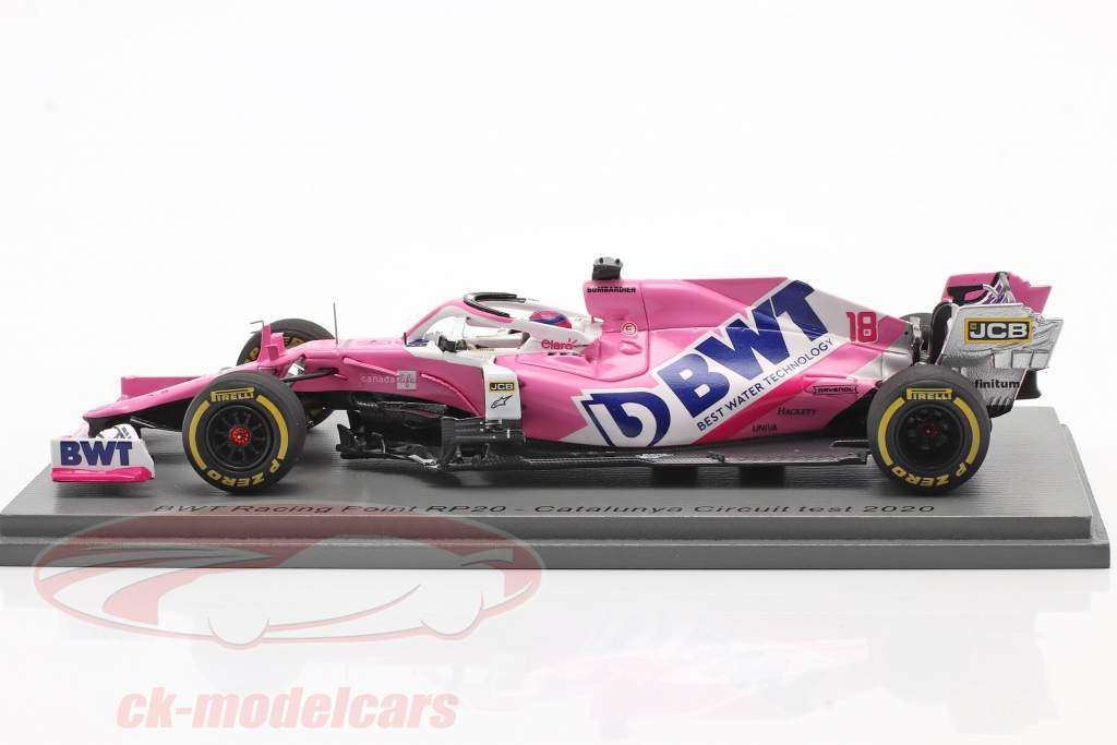 Lance Stroll Racing Point RP20 #18 Test Barcelona formel 1 2020 1:43 Spark