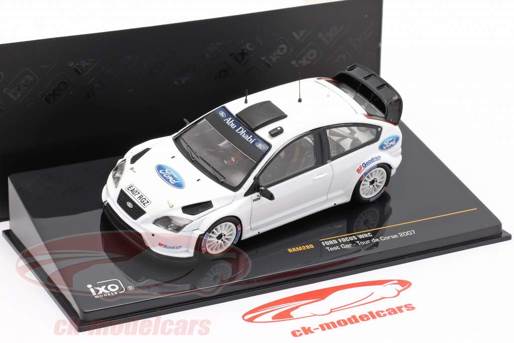 Ixo 1:43 Ford Focus WRC Test Car Plain Body Version Tour de