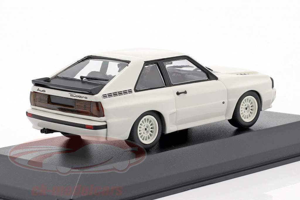 Audi Sport quattro Año de construcción 1984 Blanco 1:43 Minichamps