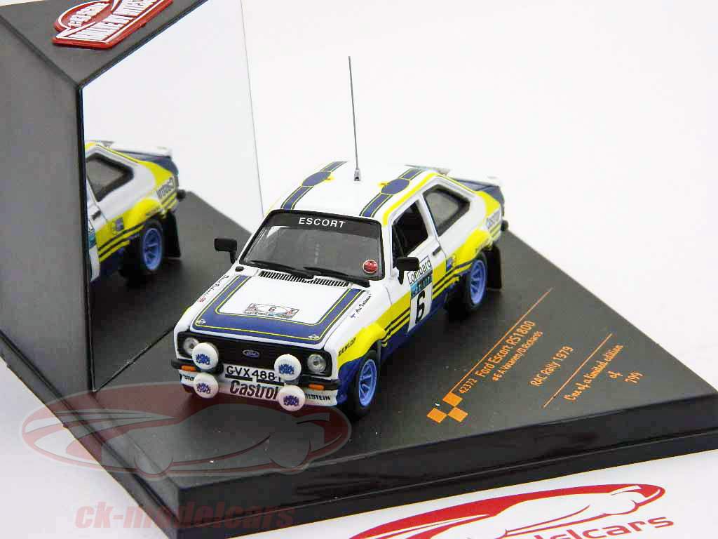 Ford Escort RS1800 #6 RAC Rally 1979 A. Vatanen, D. Richards 1:43 Vitesse