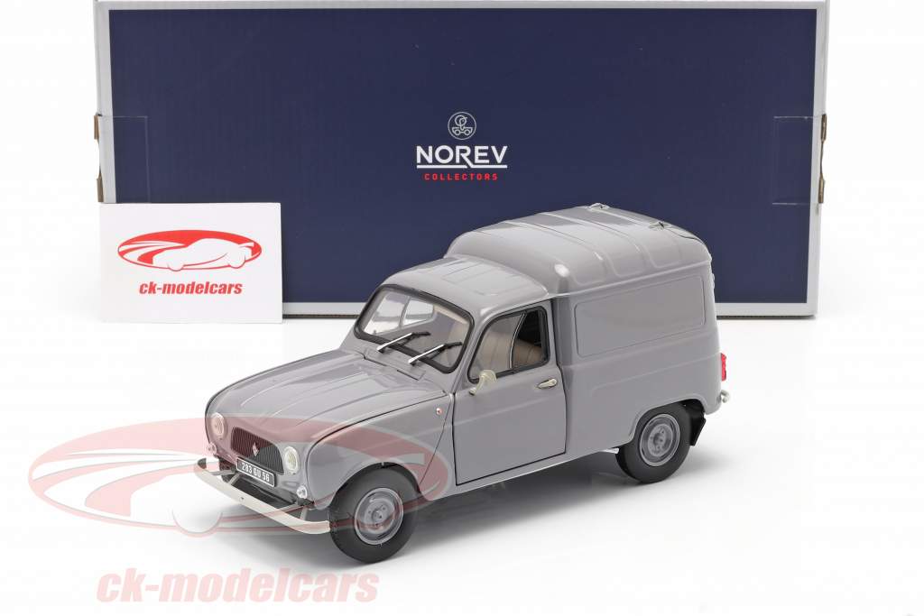 Renault 4 Fourgonnette Año de construcción 1965 gris 1:18 Norev